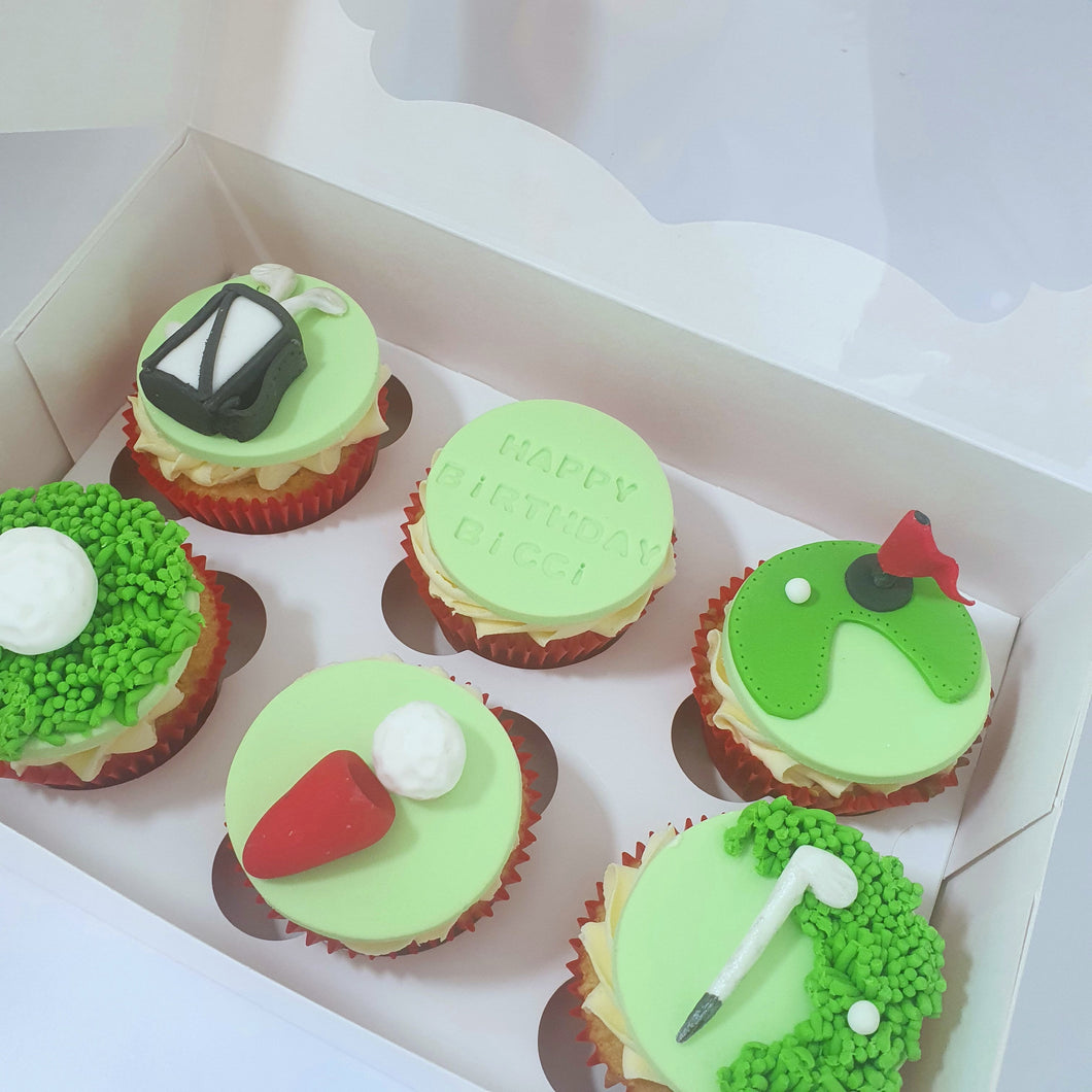 Golf Cupcakes