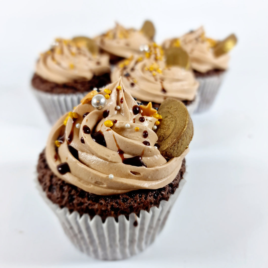 Orange chocolate cupcakes