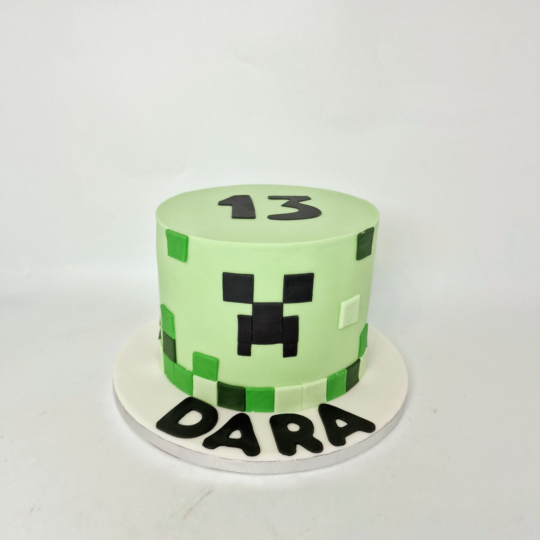 Minecraft cake