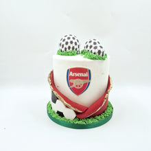 Load image into Gallery viewer, Football / Arsenal cake
