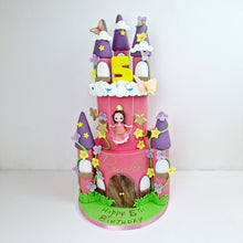 Load image into Gallery viewer, Princess castle cake
