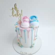 Load image into Gallery viewer, Oh baby drip cake
