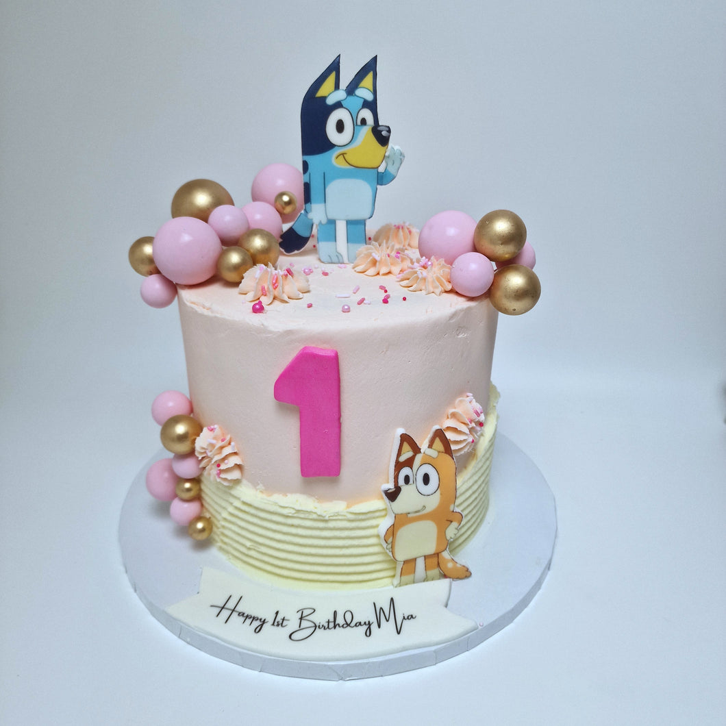 Bluey cake