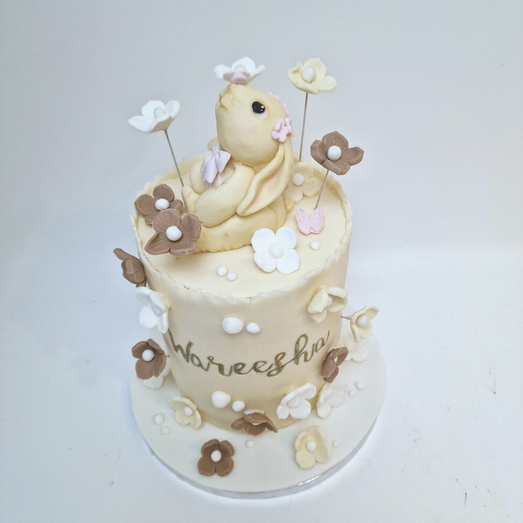 Sweet bunny cake