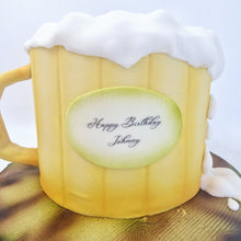 Load image into Gallery viewer, Beer Mug cake
