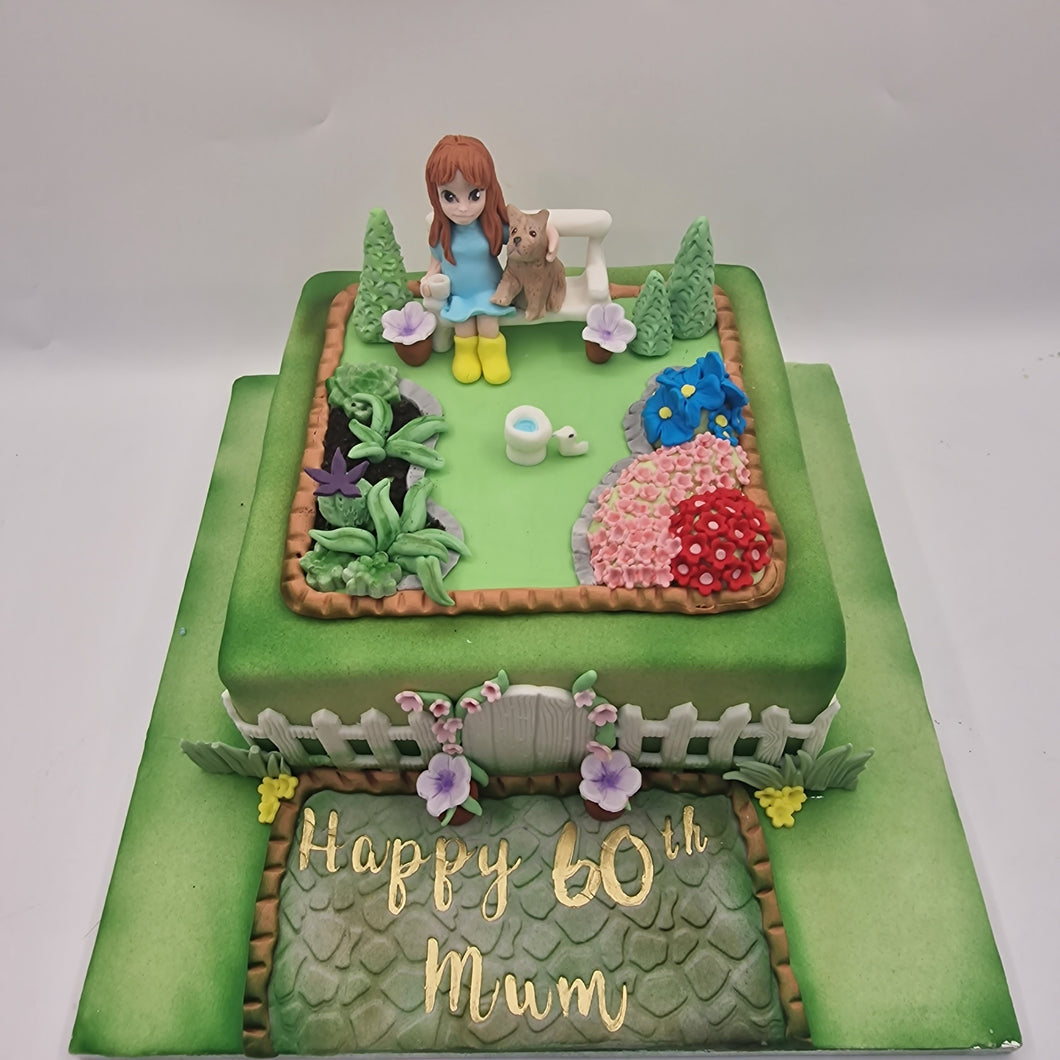 Garden cake