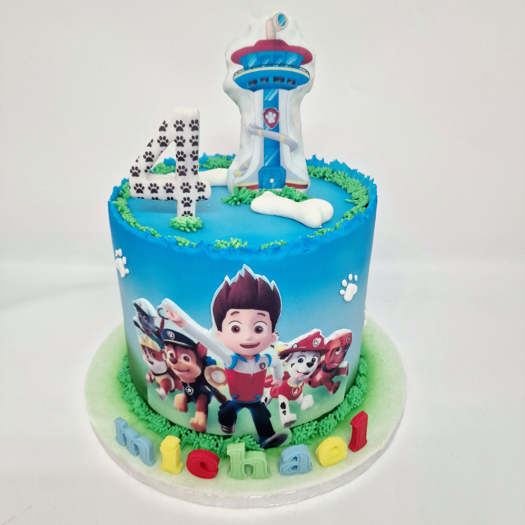 Paw Patrol cake