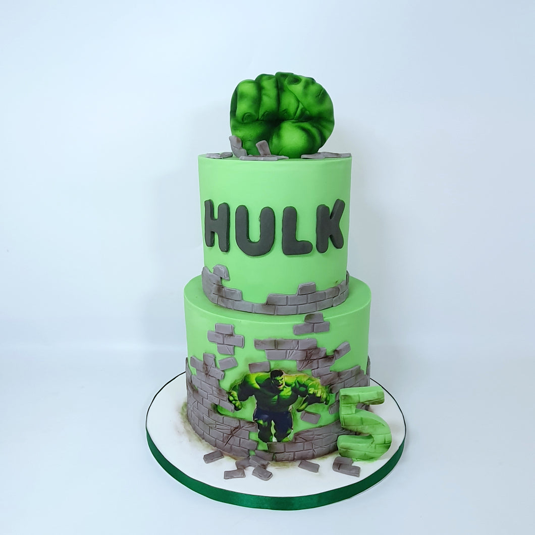 Hulk cake