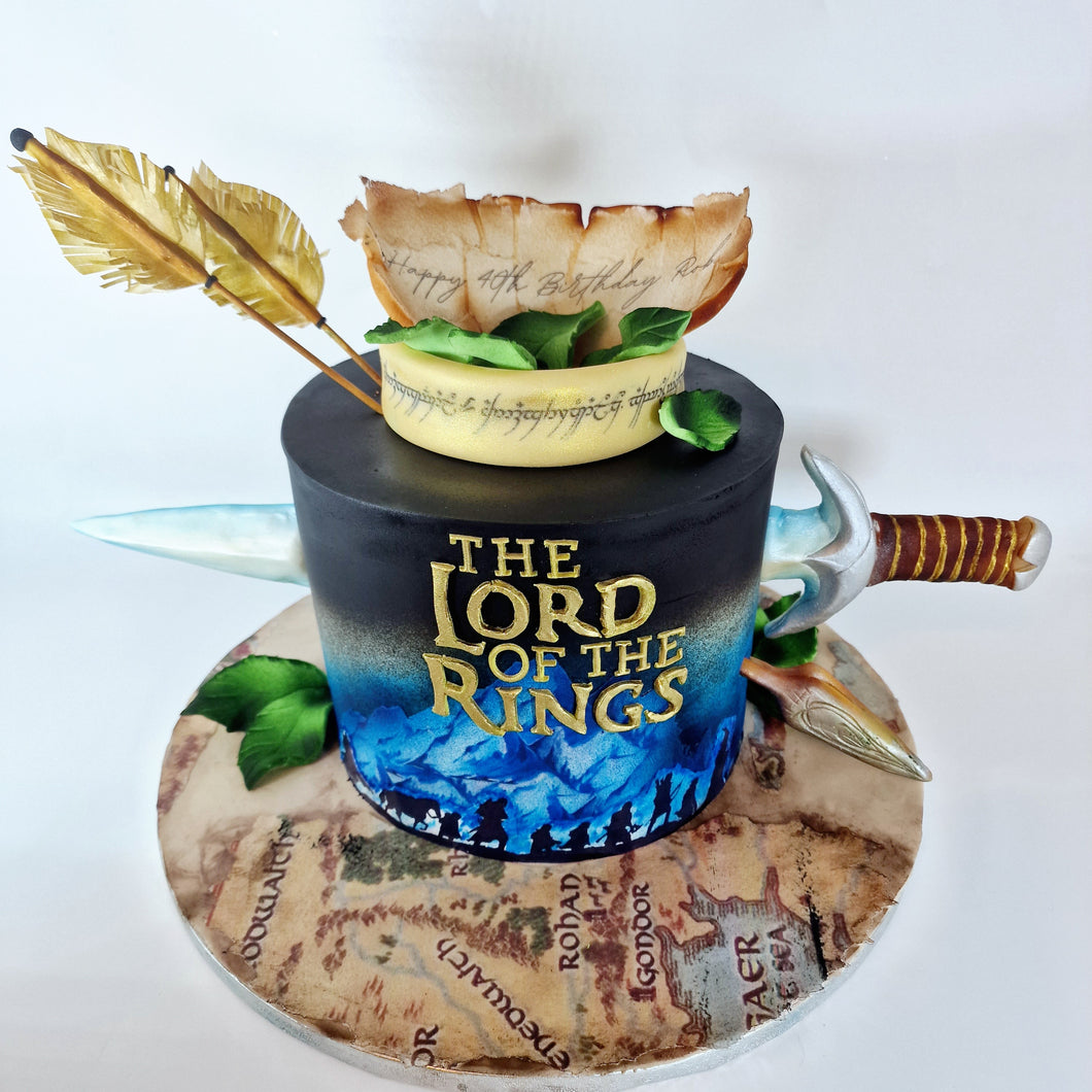 The Lord Of The Rings Cake