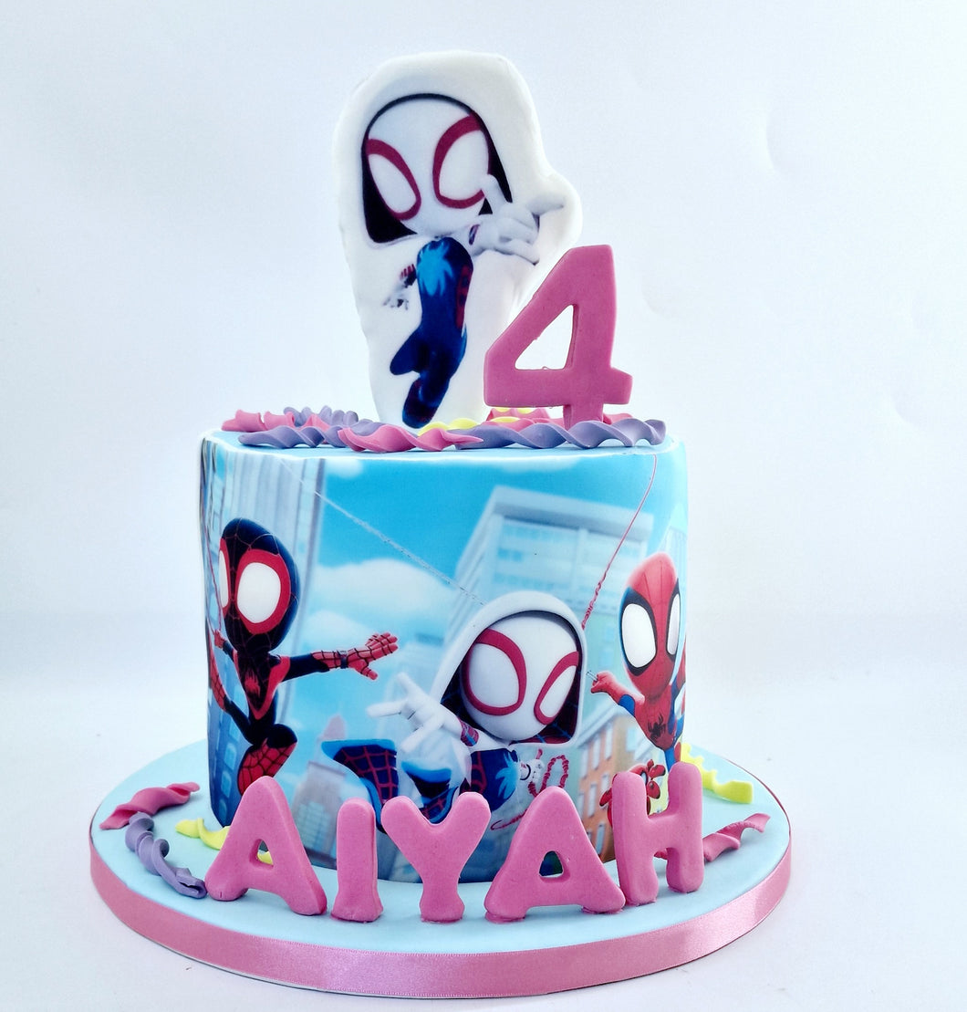 Spidey cake